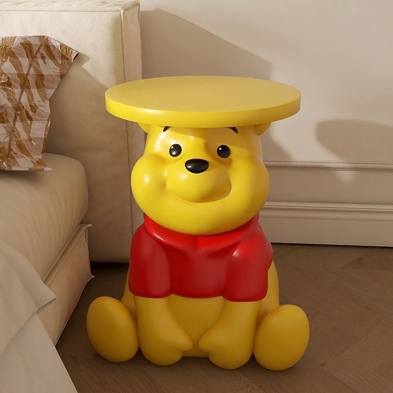 Winnie the Pooh Resin Side Table – Disney Creative Home Decor | HOMEINA