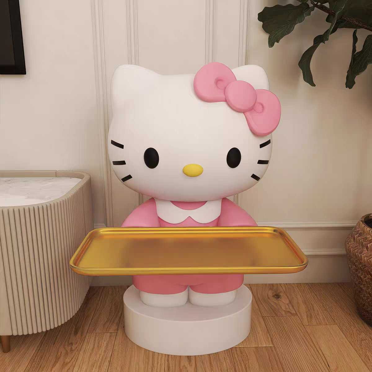 Hello Kitty Resin Tray Stand – Sanrio Creative Home Decor | HOMEINA