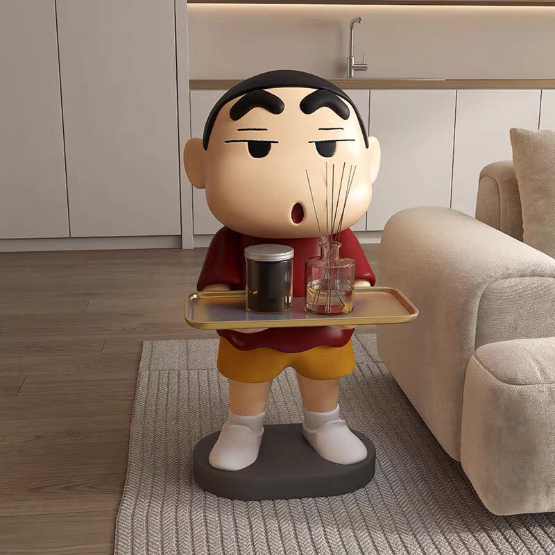 Crayon Shin-chan Resin Tray Stand – Creative Home Decor | HOMEINA