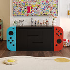 Nintendo Switch Storage Cabinet – Custom Wood Gaming Sideboard | HOMEINA