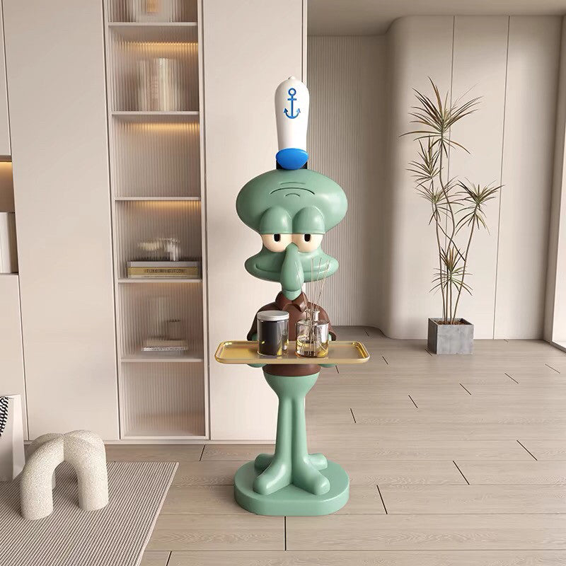 Squidward Resin Side Table – SpongeBob Creative Home Decor | HOMEINA