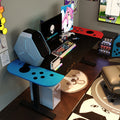 Nintendo Switch Gaming Desk – Custom Glass & Metal Computer Desk | HOMEINA
