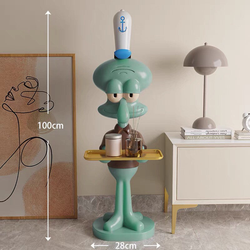 Squidward Resin Side Table – SpongeBob Creative Home Decor | HOMEINA