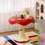 Bitten Apple Resin Side Table – Creative Art Toy Home Decor | HOMEINA