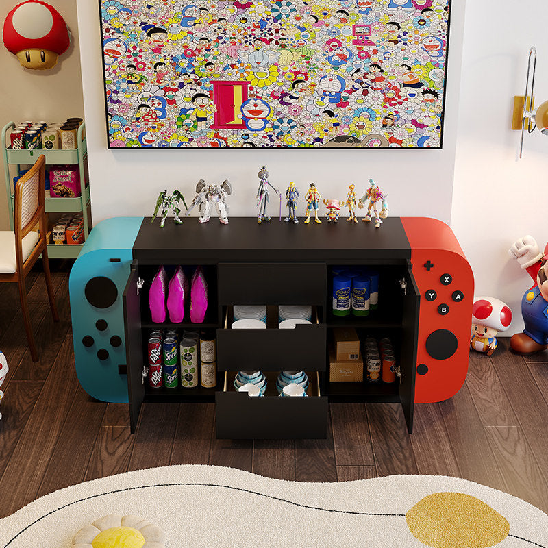 Nintendo Switch Storage Cabinet – Custom Wood Gaming Sideboard | HOMEINA