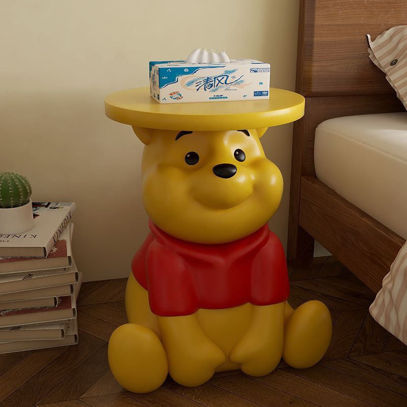 Winnie the Pooh Resin Side Table – Disney Creative Home Decor | HOMEINA