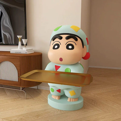 Crayon Shin-chan Pajama Resin Tray Stand – Cartoon Home Decor | HOMEINA