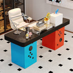 Nintendo Switch Office Desk – Custom Wood Desk with Drawers & Shelves | HOMEINA