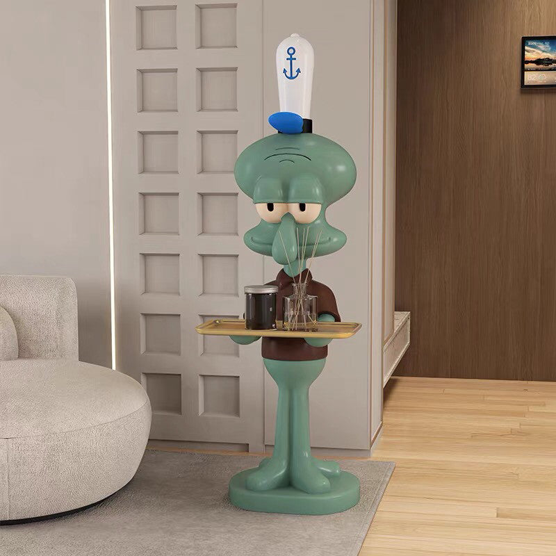 Squidward Resin Side Table – SpongeBob Creative Home Decor | HOMEINA
