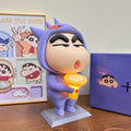Crayon Shin-chan Dark Hero PVC Figurine – 43cm Light-Up Anime Collectible | HOMEINA