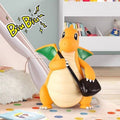Dragonite Pokémon PVC Figurine 40cm – Street Style with Crossbody Bag | HOMEINA