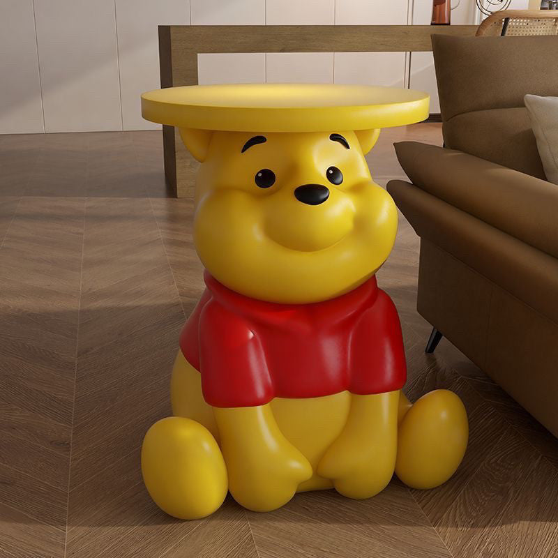 Winnie the Pooh Resin Side Table – Disney Creative Home Decor | HOMEINA
