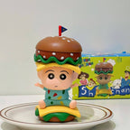 Crayon Shin-chan Burger Hat PVC Figurine – 16cm Anime Collectible | HOMEINA