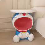 Doraemon Resin Side Table – Anime Art Toy Home Decor | HOMEINA