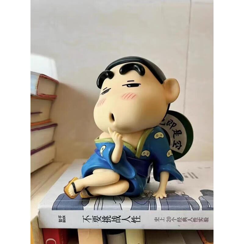 Crayon Shin-chan Kimono PVC Figurine 12cm – Anime Collectible Desk Decor | HOMEINA