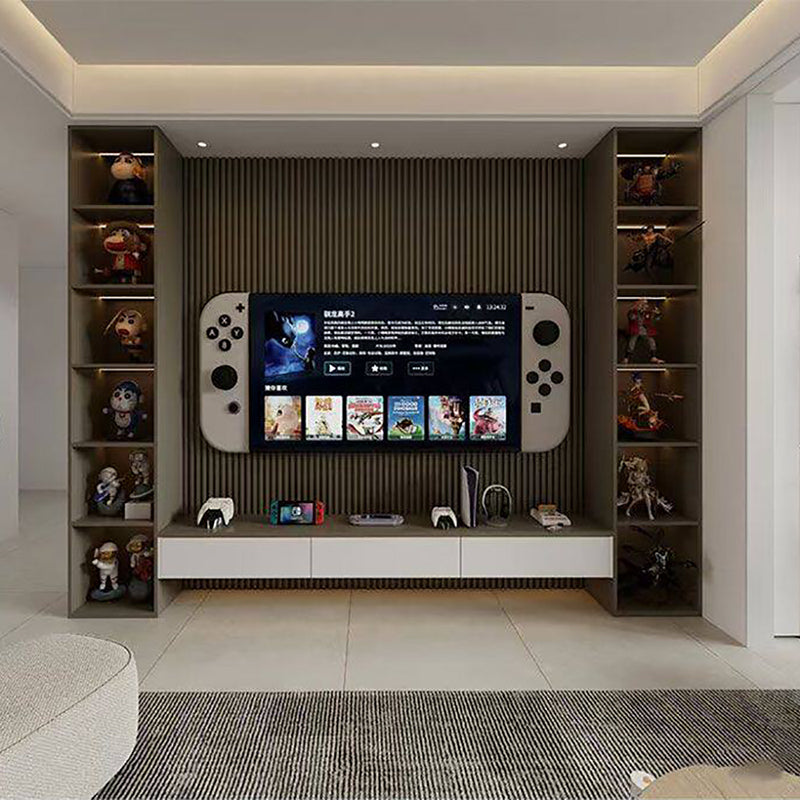 Nintendo Switch Joy-Con TV Wall Decor – Custom Wood Gaming Room Decoration | HOMEINA