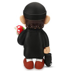 Mario Black Suit PVC Figurine – Cool Gangster Style Collectible 30cm / 50cm | HOMEINA