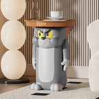 Tom Cat Resin Side Table – Tom & Jerry Art Toy Home Decor | HOMEINA