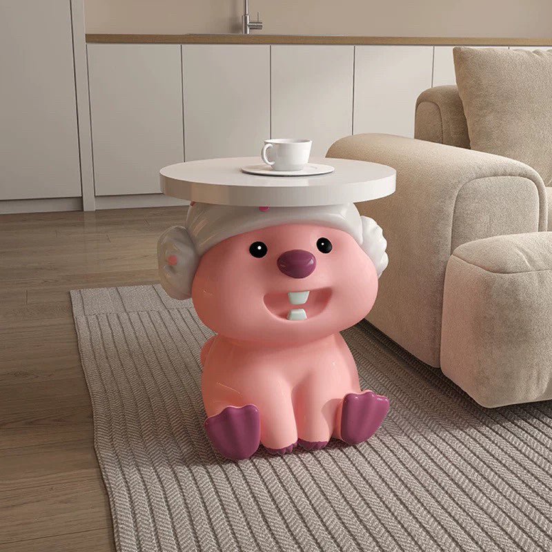 homina-Floor Ornament - Decorative Accessory - Bedside Table - Cartoon Plush Doll（A16)