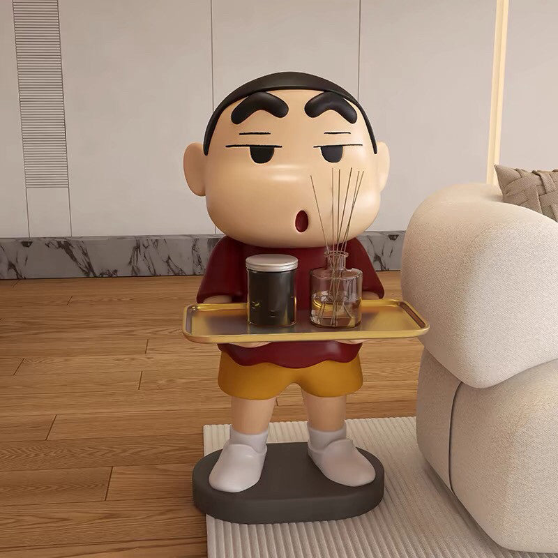 Crayon Shin-chan Resin Tray Stand – Creative Home Decor | HOMEINA