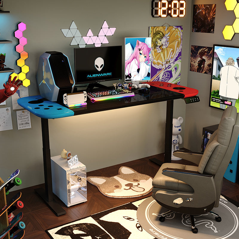 Nintendo Switch Gaming Desk – Custom Glass & Metal Computer Desk | HOMEINA