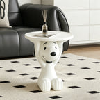 Snoopy Resin Side Table – Peanuts Art Toy Home Decor | HOMEINA