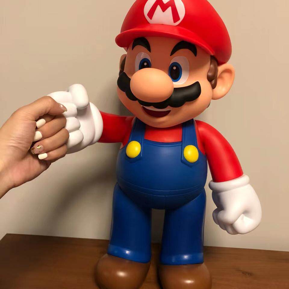 Super Mario Articulated PVC Action Figure 50cm – Poseable Game Collectible | HOMEINA