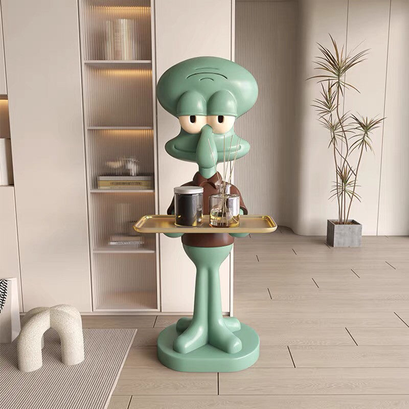 Squidward Resin Side Table – SpongeBob Creative Home Decor | HOMEINA