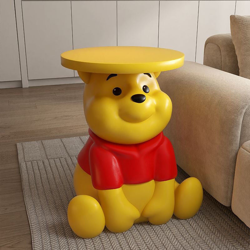 Winnie the Pooh Resin Side Table – Disney Creative Home Decor | HOMEINA