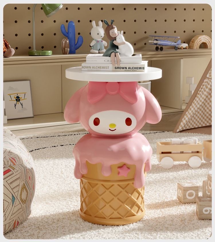 My Melody Resin Side Table – Sanrio Creative Home Decor | HOMEINA