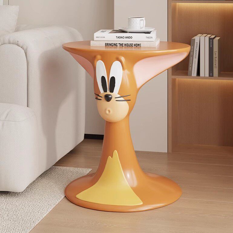 Tom Cat Resin Side Table – Tom & Jerry Art Toy Home Decor | HOMEINA