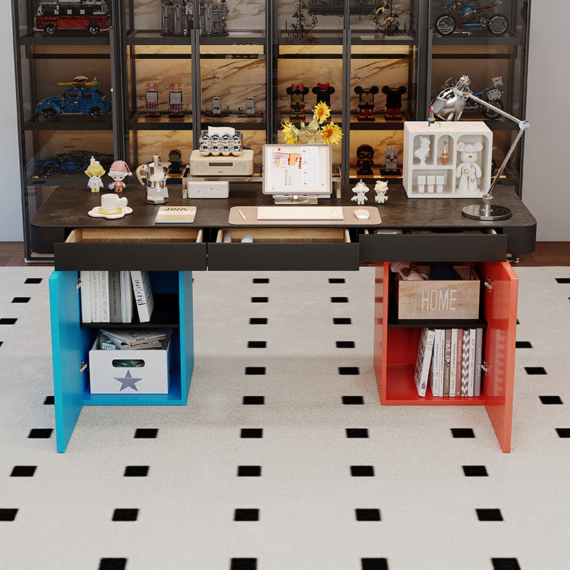 Nintendo Switch Office Desk – Custom Wood Desk with Drawers & Shelves | HOMEINA