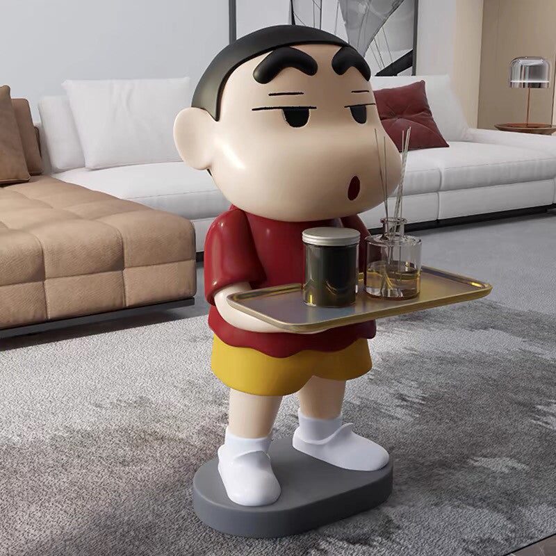Crayon Shin-chan Resin Tray Stand – Creative Home Decor | HOMEINA