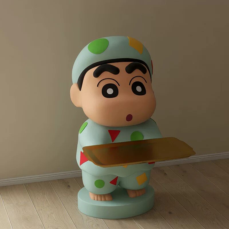 Crayon Shin-chan Pajama Resin Tray Stand – Cartoon Home Decor | HOMEINA