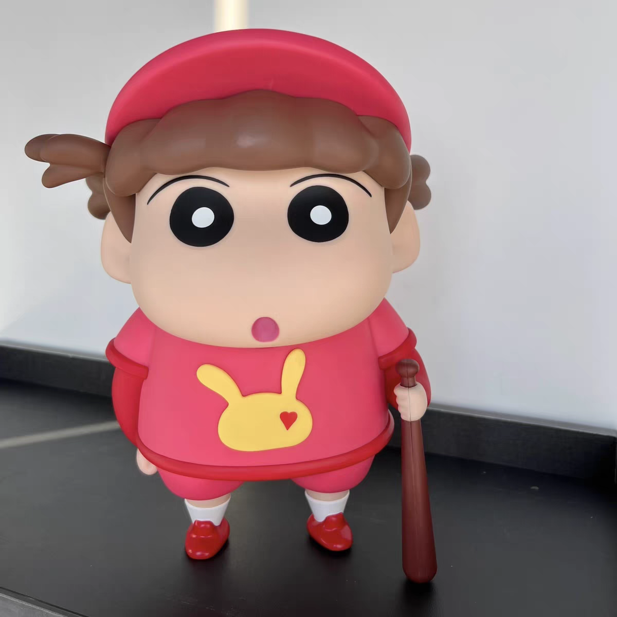 Crayon Shin-chan Nene Baseball PVC Figurine – Anime Collectible with Gift Box | HOMEINA