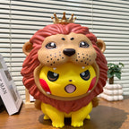 Pikachu Lion King Costume PVC Figurine – 35cm Pokemon Anime Collectible | HOMEINA