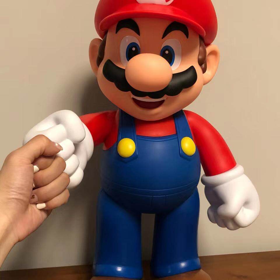 Super Mario Articulated PVC Action Figure 50cm – Poseable Game Collectible | HOMEINA