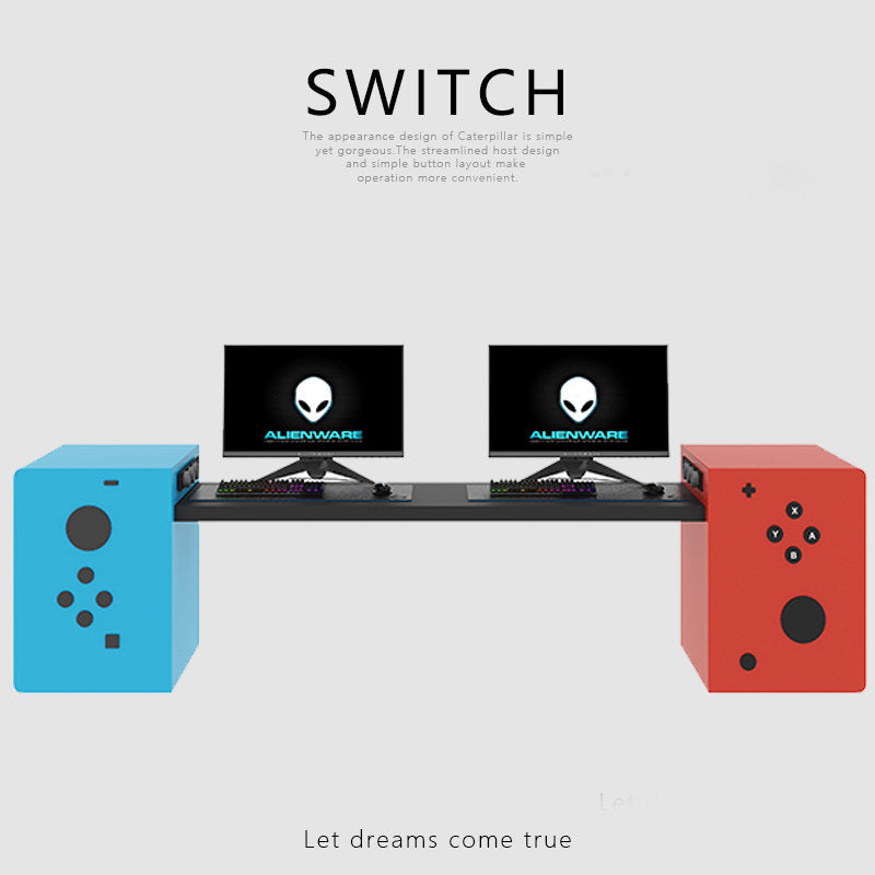Nintendo Switch Gaming Desk – Custom Wood Computer Desk | HOMEINA