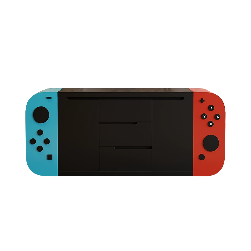 Nintendo Switch Storage Cabinet – Custom Wood Gaming Sideboard | HOMEINA
