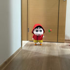 Crayon Shin-chan Hoodie PVC Figurine 40cm – 3 Colors, with Shiro & Rose | HOMEINA