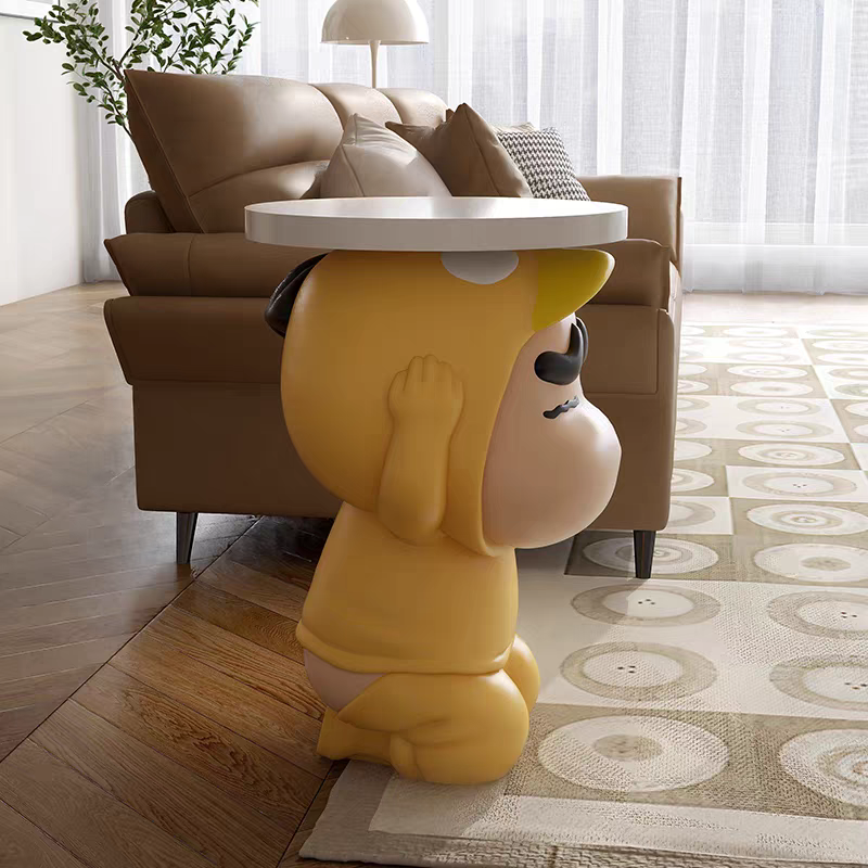 Crayon Shin-chan Resin Side Table – Creative Cartoon Home Decor | HOMEINA