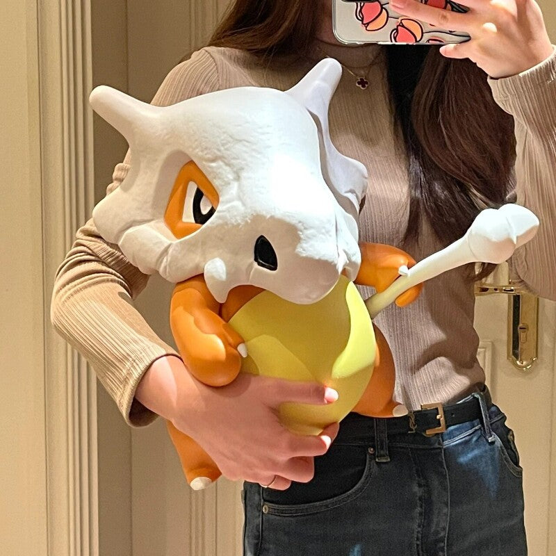 Cubone Pokémon PVC Figurine 43cm – Large Anime Collectible Desk Decor | HOMEINA
