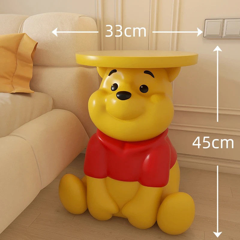 Winnie the Pooh Resin Side Table – Disney Creative Home Decor | HOMEINA