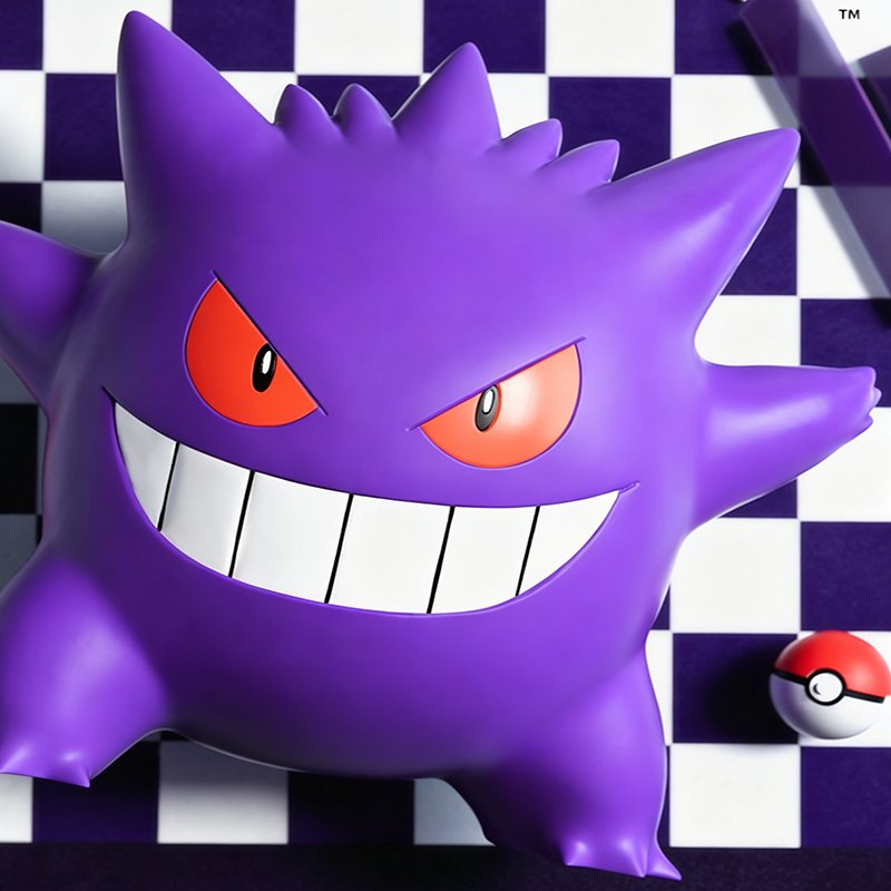 Gengar Pokémon PVC Figurine 43cm – Large Anime Collectible Desk Decor | HOMEINA