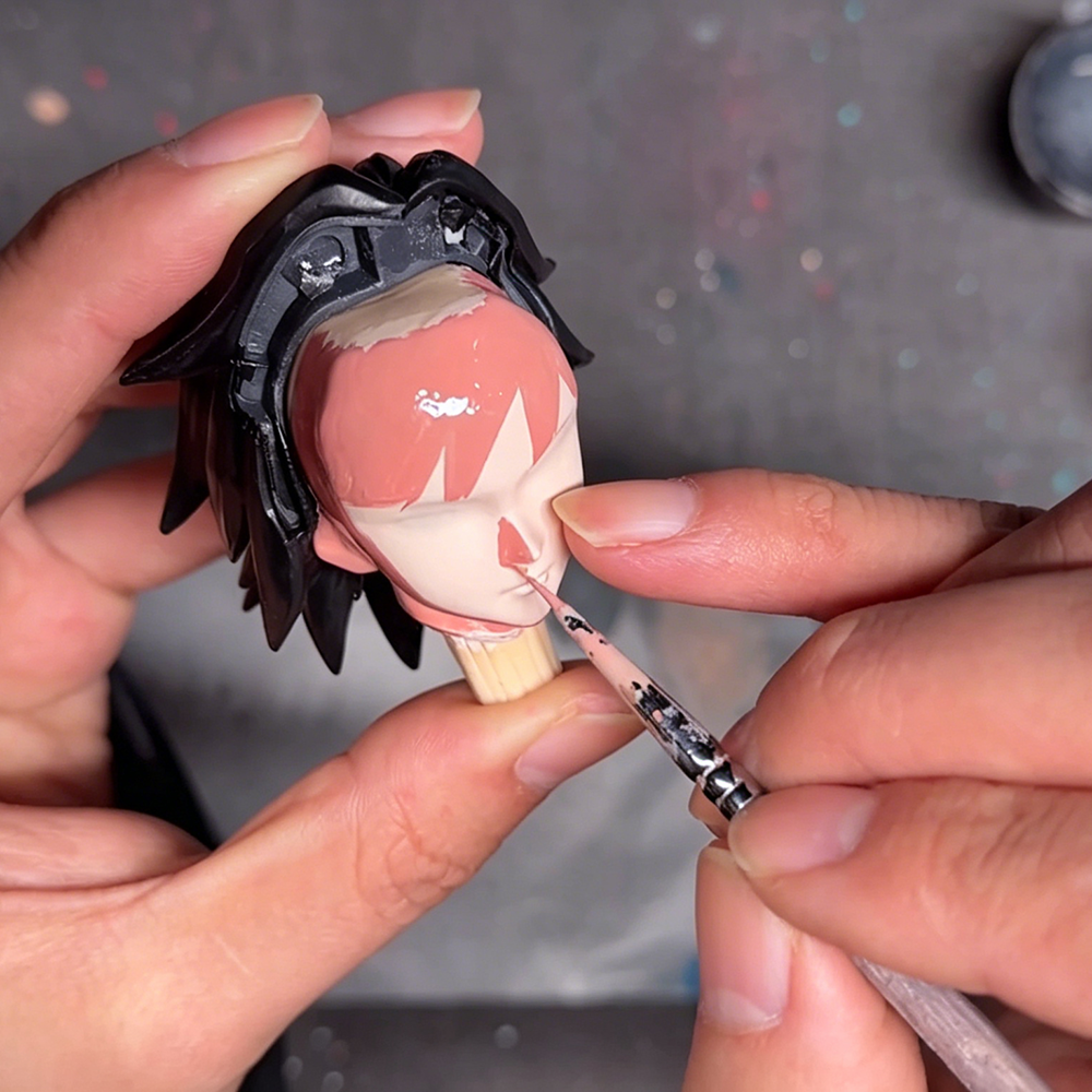 Tomioka Giyuu Repainted Handmade PVC Figurine 25cm – Demon Slayer Anime Collectible Statue with Gift Box | HOMEINA