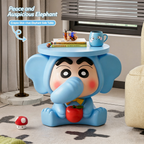 Crayon Shin-chan Elephant Resin Side Table – Anime Art Toy Home Decor | HOMEINA