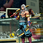 Uzui Tengen Repainted Handmade PVC Figurine 30cm – Demon Slayer Sound Hashira Anime Collectible with Gift Box | HOMEINA