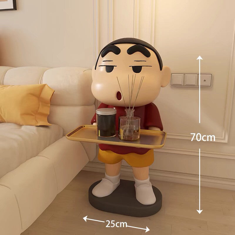 Crayon Shin-chan Resin Tray Stand – Creative Home Decor | HOMEINA
