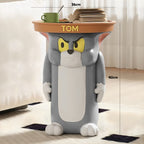 Tom Cat Resin Side Table – Tom & Jerry Art Toy Home Decor | HOMEINA