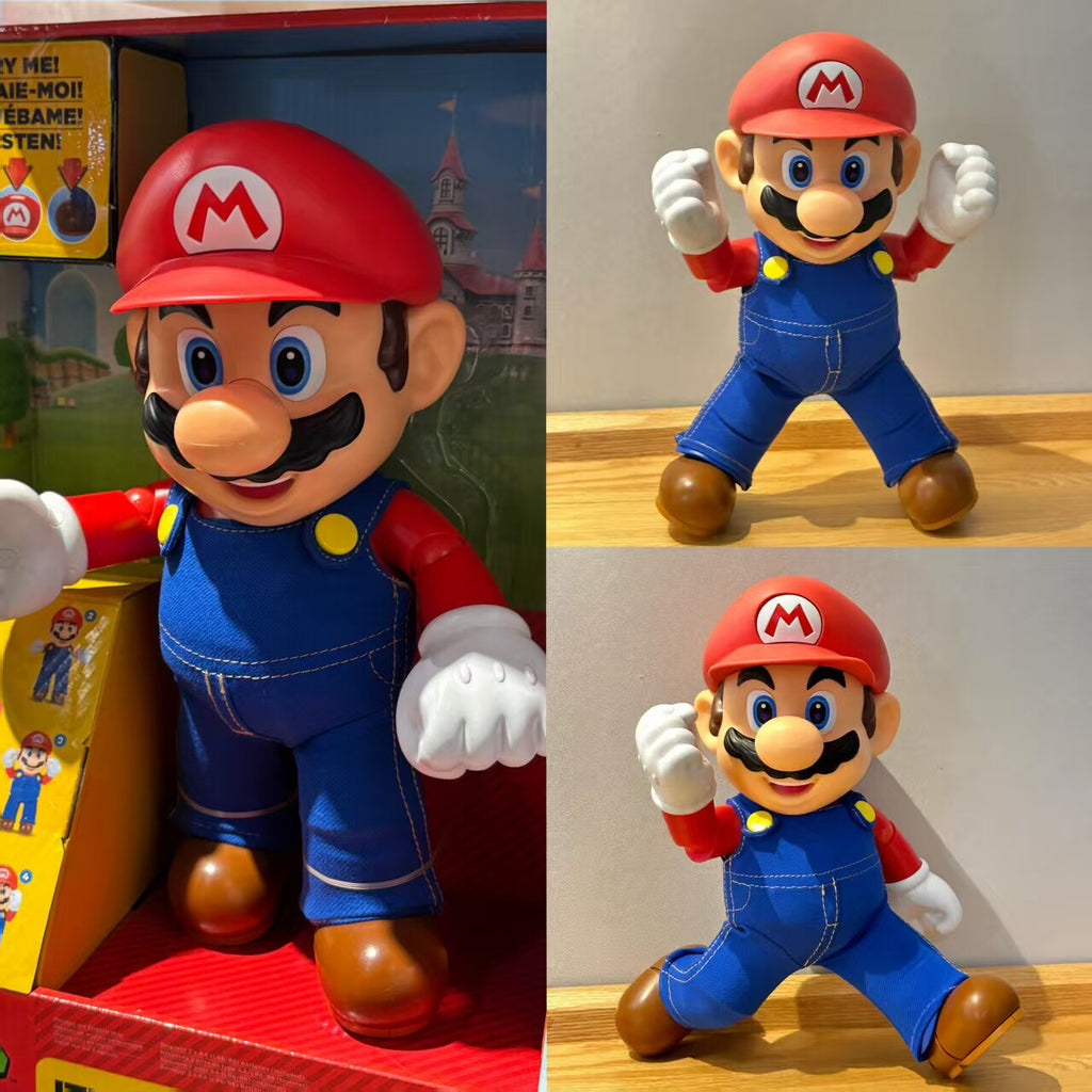 Super Mario Articulated PVC Action Figure 50cm – Poseable Game Collectible | HOMEINA